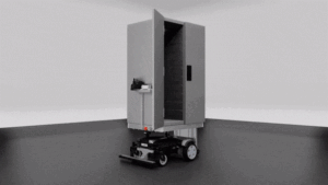 Animated GIF of Thouzer Robot Custom Payload Examples